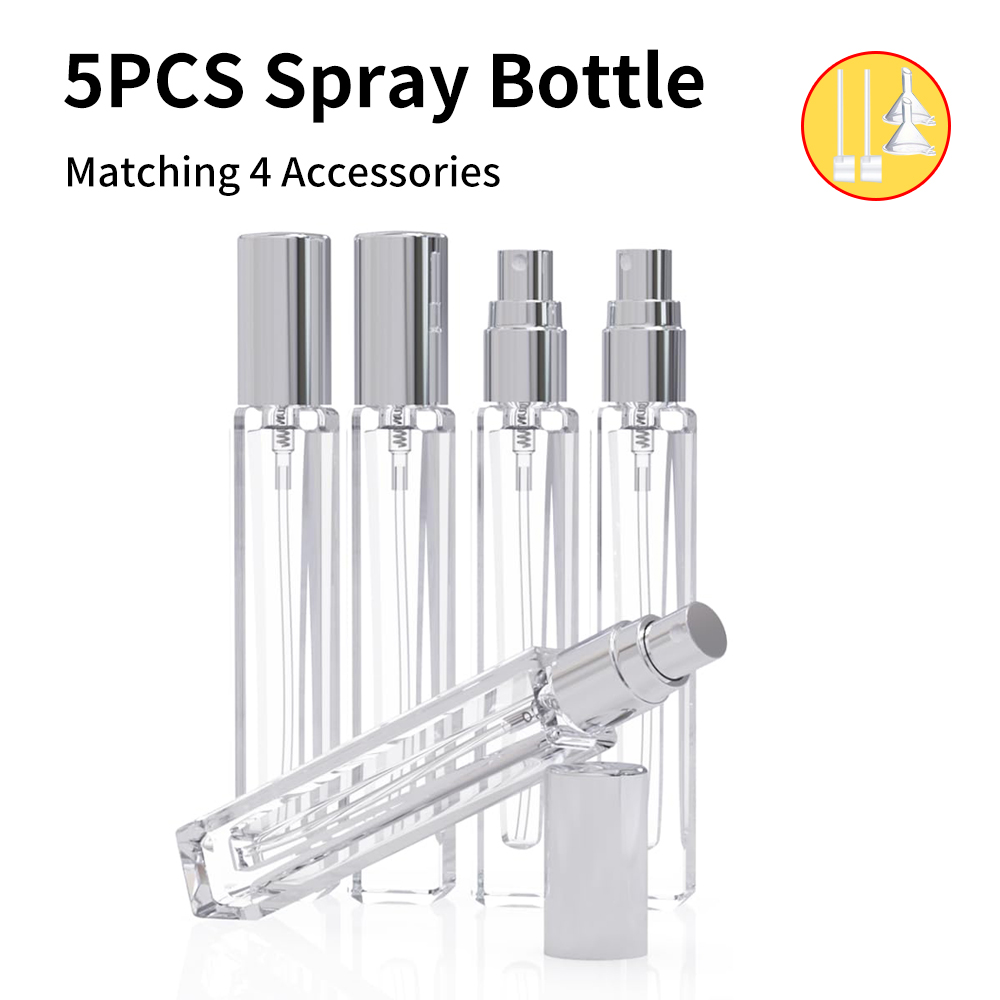 Perfume Fragrance Booster - Botol Atomizer Cologne Kosong 5 Buah,