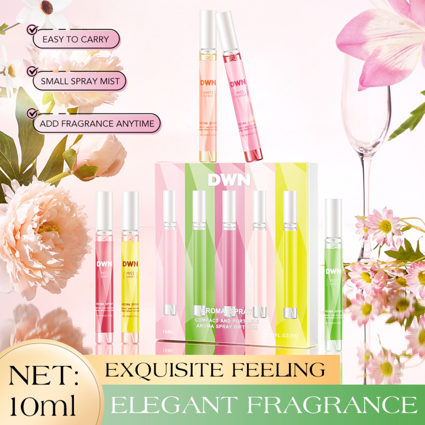 Perfume And Fragrance Are Same - Set Sampel Parfum Bebas Alkohol 10ml:
