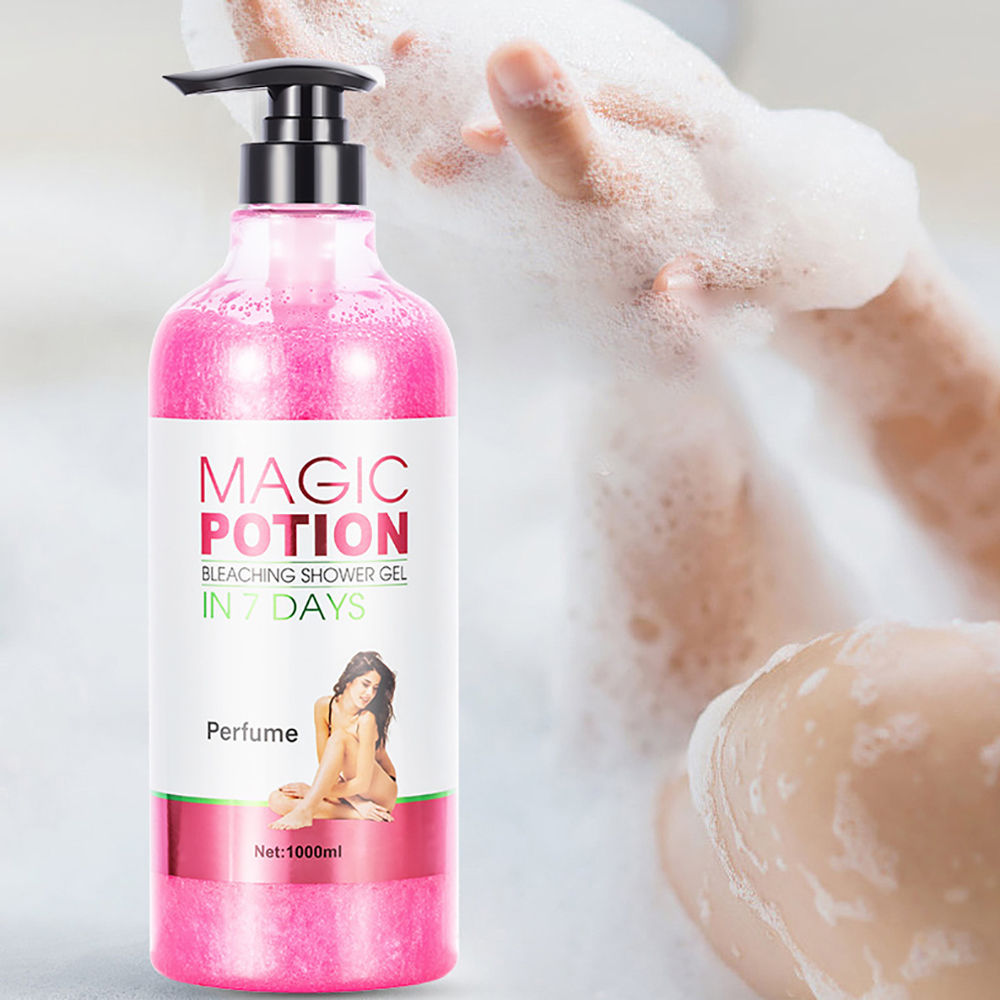 Gel Mandi Pemutih Arbutin AHA  - Perfume Fragrance Body Wash ulasan dan harga