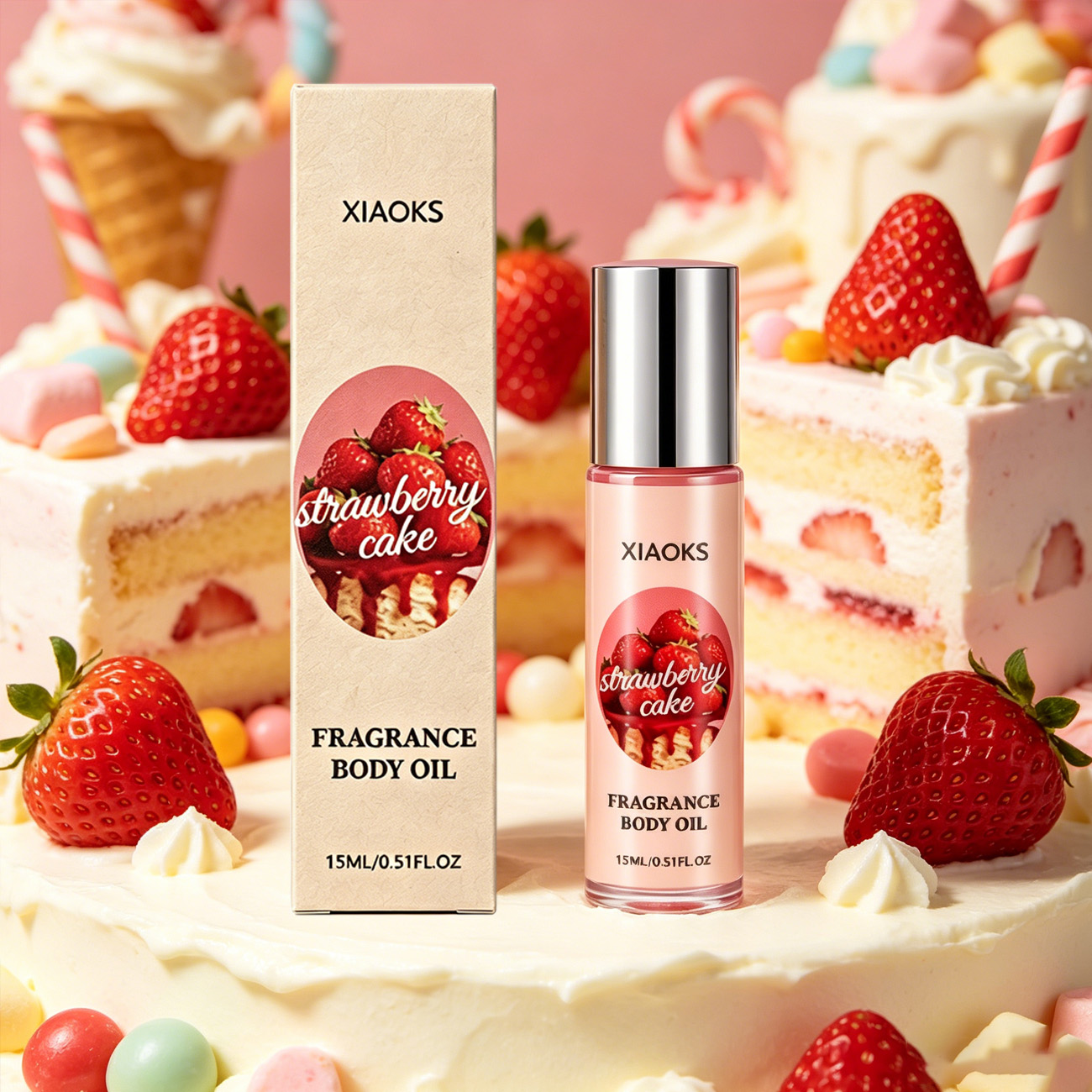 1 Botol Parfum Roll-On Aroma K - Perfume Fragrance Dupe ulasan dan harga