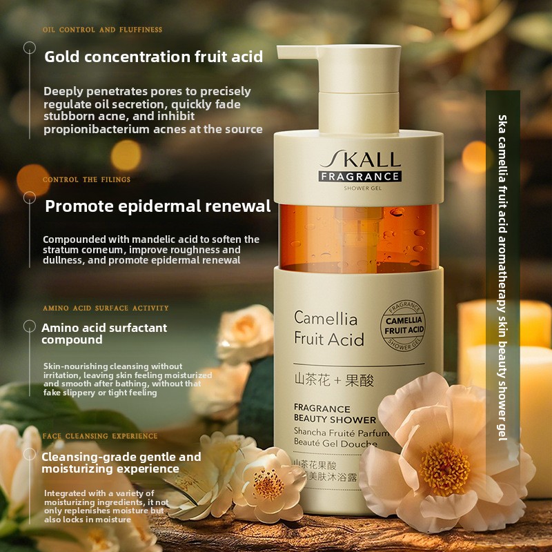 Camellia Fruit Acid Body Wash  - Perfume Fragrance Body Wash ulasan dan harga
